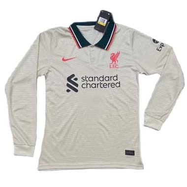 Tailandia Camiseta Liverpool Segunda Equipación ML 2021/2022